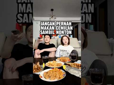 Nonton jangan sambil makan