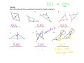 Triangle Congruence: SSS and SAS Methods