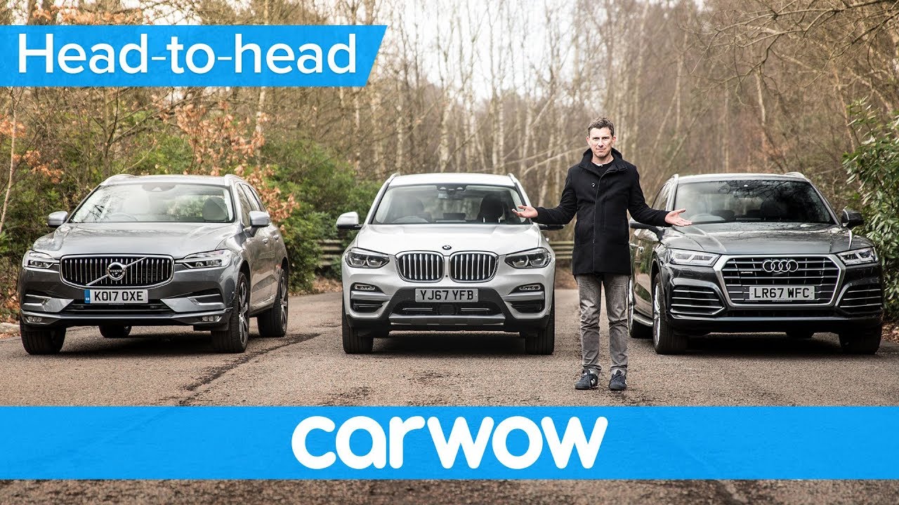 BMW X3 vs Audi Q5 vs Volvo XC60 2018 - which is best? - Head-to-Head