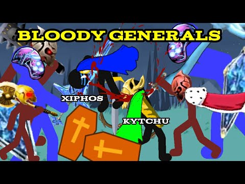 Bloody Generals | STICK WAR LEGACY ANIMATION -  Kytchu, Xiphos, Final Boss, Griffon