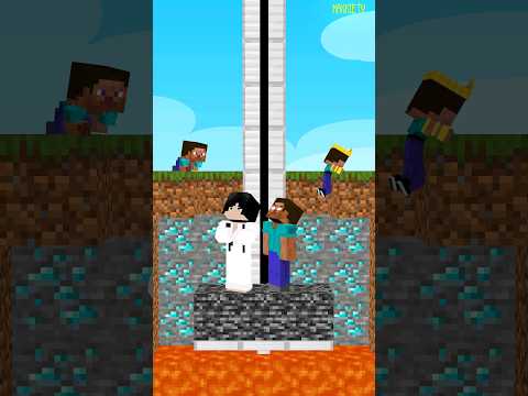 Good Poor Vs Bad Rich Bedrock Mystery Trap (Sisyphus) - Minecraft #best #animation #sad #shorts