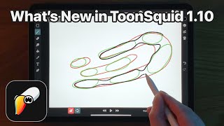 ToonSquid 1.10 | Crop, Folders, Transform Multiple Drawings, Canvas Flip, Out of Pegs, New Pencils
