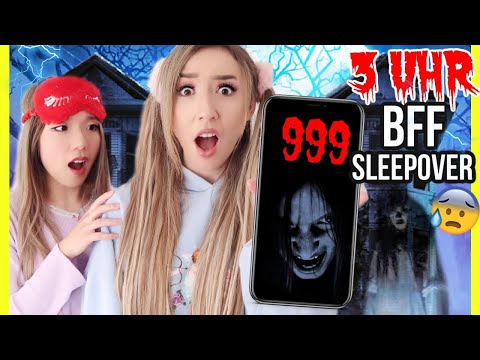 mache niemals BFF SLEEPOVER Übernachtung um 3 Uhr Nachts **VERFLUCHTE NUMMER anrufen geht SCHIEF**