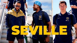✈️ FC Barcelone à Séville, 😍 WELCOME CULERS