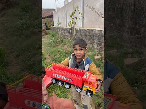 अभी को मिल गया सबसे बड़ा ट्रक 😱mini wood toy -woodworking art skills / wood / hand crafts / #shorts