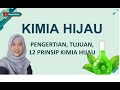 Kimia Hijau dan Dampaknya