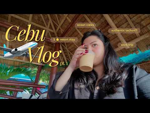 we flew to cebu for work & ended up chasing whale sharks 🐋 beyond the city | cebu vlog part 1