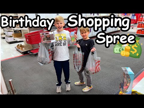 12TH BIRTHDAY SHOPPING SPREE!!