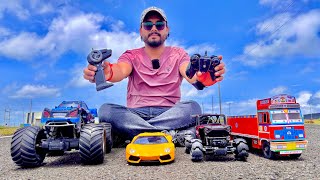 Remote Control Vehicles Unboxing | New Tata Truck, Racing Car, Monster Truck, Tractor |