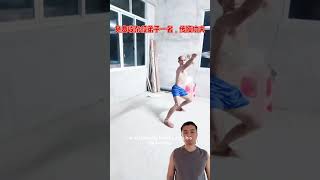 His staff technique is very unique—he exclusively head hunts his opponents #kungfu #martialarts