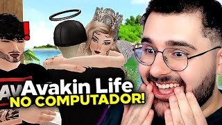 JOGUEI AVAKIN LIFE NO COMPUTADOR! *primeiras impressões*