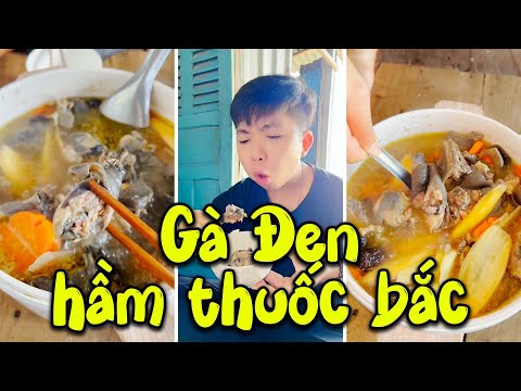 Gà Đen Hầm Thuốc Bắc Bồi Bổ Sức Khoẻ Cho Tía Và Cả Gia Đình || BỉnhTV