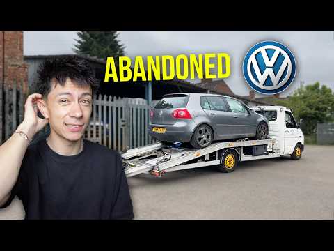 Restoring my ABANDONED Volkswagen GOLF that was left to ROT...