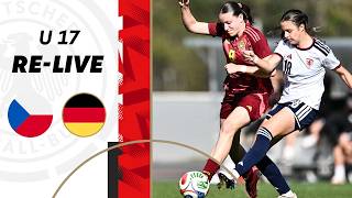 RE-LIVE | Tschechien - Deutschland | U 17 EM-Qualifikation der Juniorinnen
