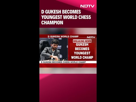 Gukesh D | Gukesh Becomes Youngest Ever World Chess Champion As Ding Liren Fumbles