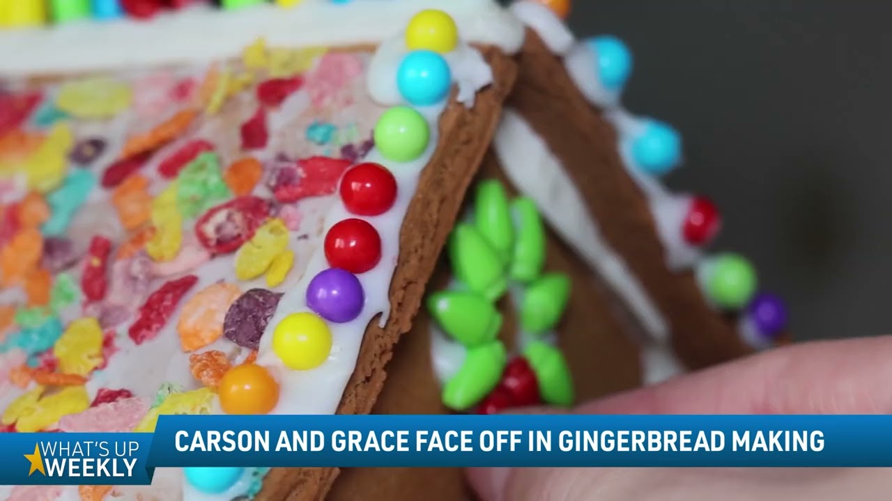 Gingerbread house showdown | What's Up Weekly - Dec. 13, 2024