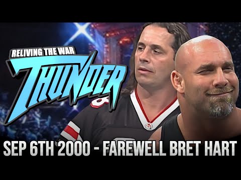 Bret Hart RIPS Goldberg in Final WCW Appearance - Reliving The War Thunder - September 6th 2000