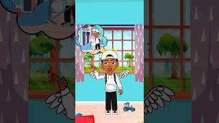 Why you should never rush cleaning your room 😱 #kids #relatable #animation