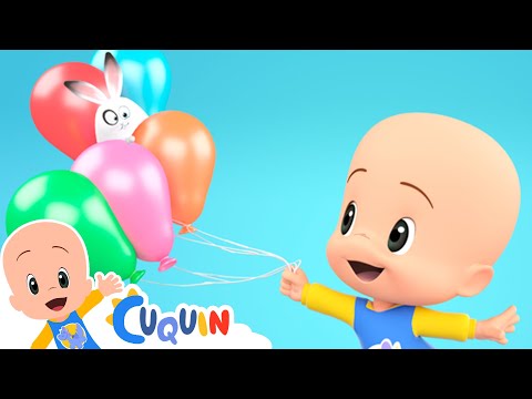 Learn with Cuquin and the magic colored balloons