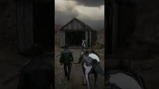 Take Shelter From A Severe Thunderstorm In A Covered Bridge With John Marston (preview) RDR2  #asmr