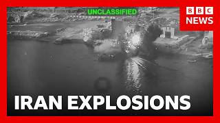 YouTube video thumbnail: New Explosions Near Iranian Port Cities, Says State Media
