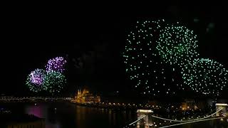 Tűzijáték Fireworks Budapest, 2017. augusztus 20.