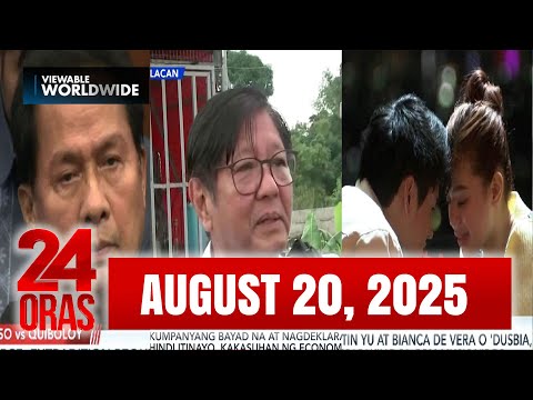 24 Oras Express: August 20 2025 [HD]