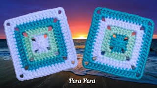 Super Easy Crochet Granny Square For Beginners I Crochet Summer Granny Square