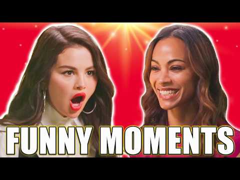 Want to Laugh Out Loud? Watch Selena Gomez and Zoe Saldana Now