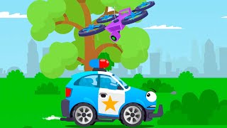 🚒🚓🚜 Aventures des Voitures | Dessins animés colorés pour enfants 🏎️🛠️✨