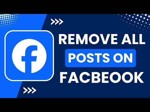 How to Remove All Posts on Facebook !