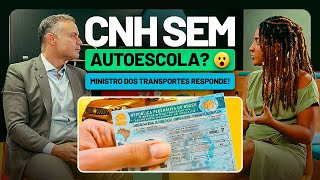A CNH VAI FICAR MAIS BARATA SEM AUTOESCOLA? | Entrevista com Renan Filho, Ministro dos Transportes