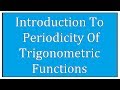 Understanding Periodic Functions and Their Properties