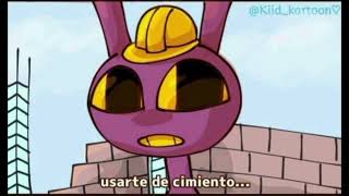 Jax quiere aventar a pomni al colado (fandub) #digitalcircus #pomni #jax
