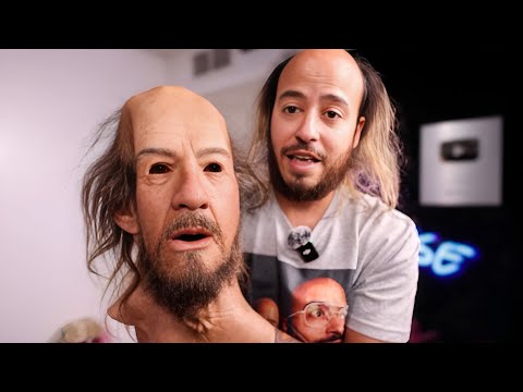 Realistic Old Man Mask Prank