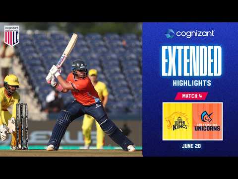 Cognizant Extended Match Highlights | Texas Super Kings vs San Francisco Unicorns | Match #4