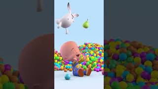 Cuquin explora las frutas de colores 🍎🍌🍇 #Cuquin #CleoandCuquin