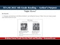 Determining Author's Purpose in 4th Grade Reading