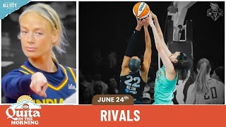 Don't Call It a Rematch — Liberty and Aces Run It Back for the Cup June 30, Fever vs Mercury TONIGHT