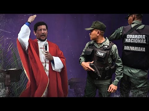 SIN MIEDO PREDICA a los Militares este SACERDOTE VENEZOLANO - FINAL ASOMBROSO