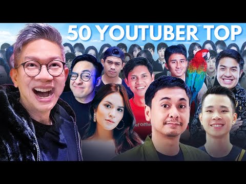 PESTA BARENG 50 YOUTUBER TOP INDONESIA!!