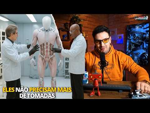 Revolucionário ou Assustador? Robôs criam energia com "Sangue Artificial" que flui pelo corpo deles