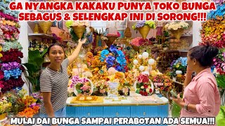 AKHIRNYA LIAT LANGSUNG TOKO BUNGA KAKAKKU YG SUPER LENGKAP