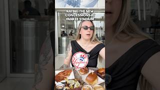 NEW YANKEE STADIUM CONCESSIONS ARE HERE BABY! #mlb #baseball #yankees #foodie