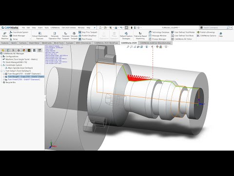 4 axis milling camworks