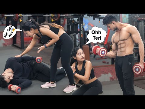 Picking Up Cute Girl in Gym ๐ฅ๐๐ฝ || FitManjeet