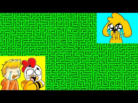 RESCATAMOS A MIKECRACK DEL LABERINTO MÁS GRANDE DEL MUNDO CON RIUSPLAY EN MINECRAFT 😱