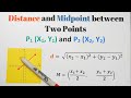 Distance and Midpoint Problems
