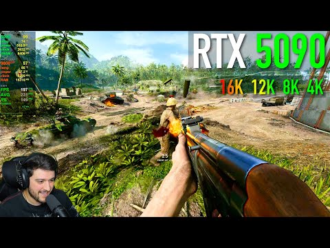 The RTX 5090 in Battlefield V - Insane FPS & Beautiful Visuals!