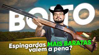 A 3 Espingardas MAIS BARATAS valem a pena (A680, Miura II e Reuna) ? 12 Simples e Clássica da BOITO